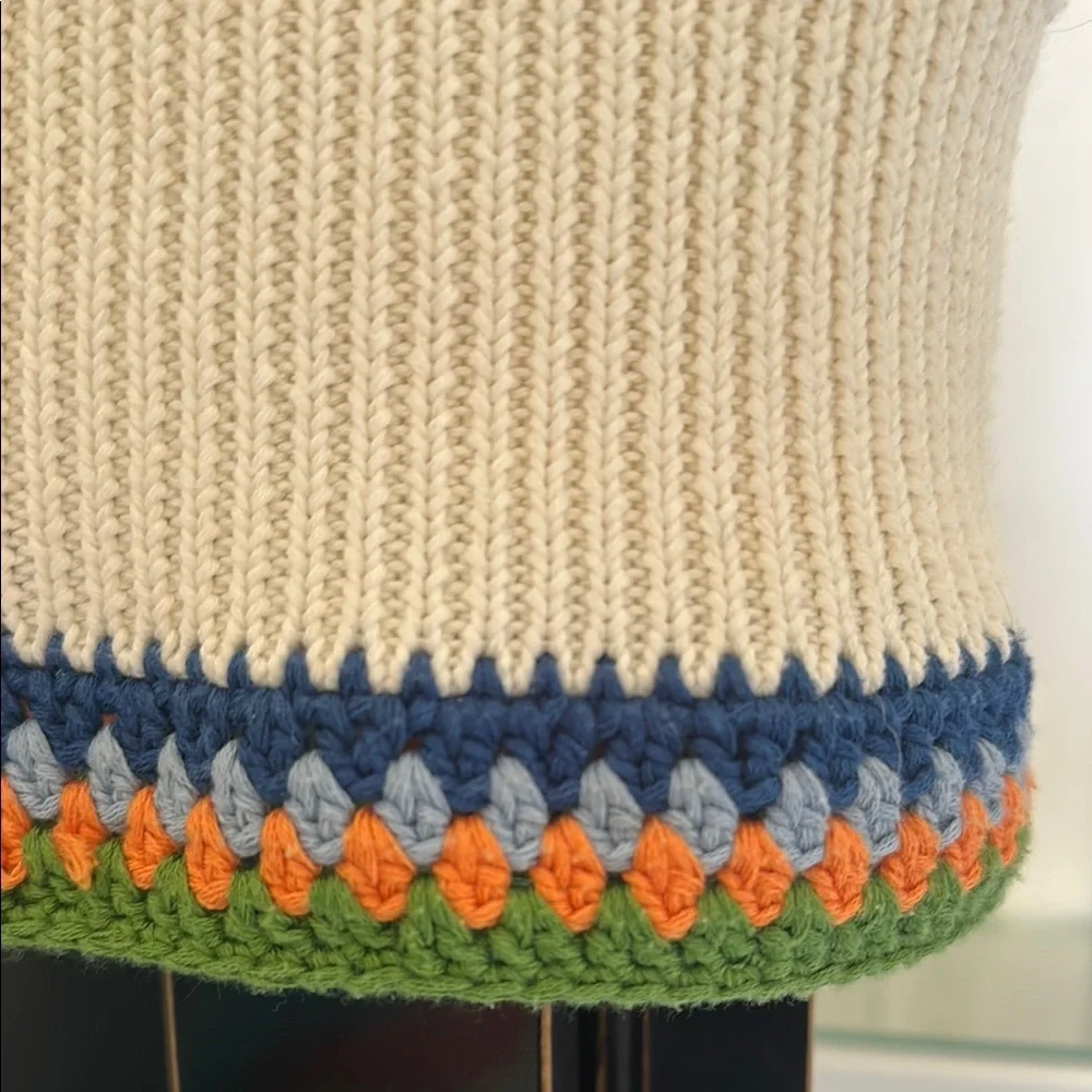 Veronica Beard Multicolor Crochet Tank - Picture 5 of 5